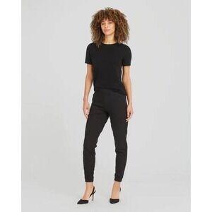 Spanx The Perfect Pants Jogger Black Pull On Stretch Size S